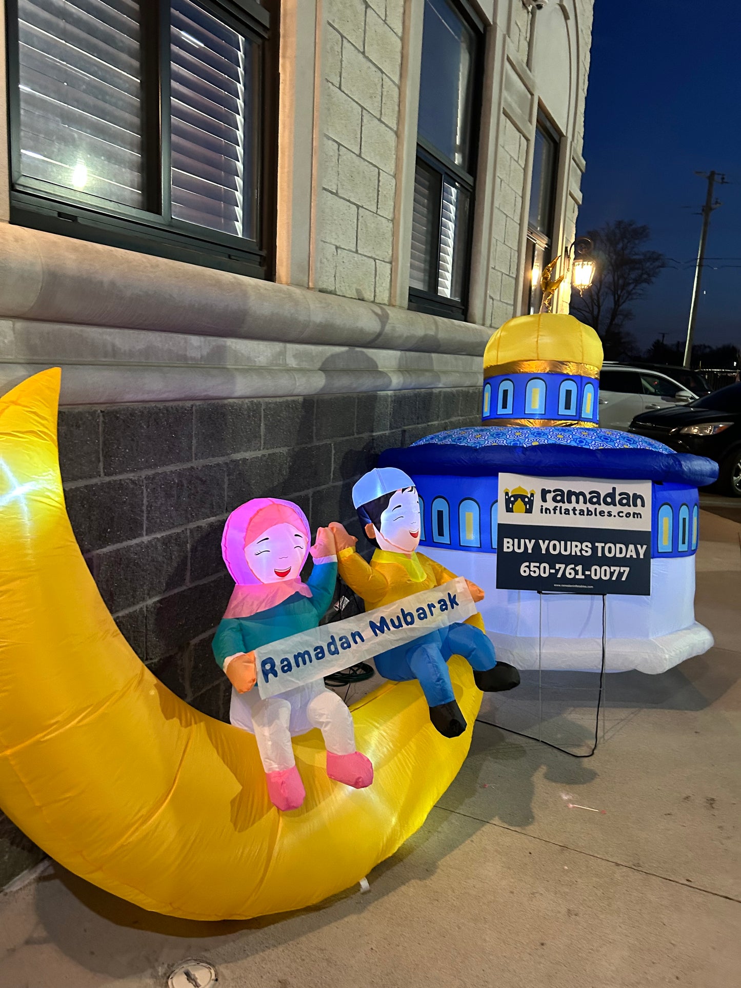 6FT Ramadan Inflatable - Al-Aqsa Mosque