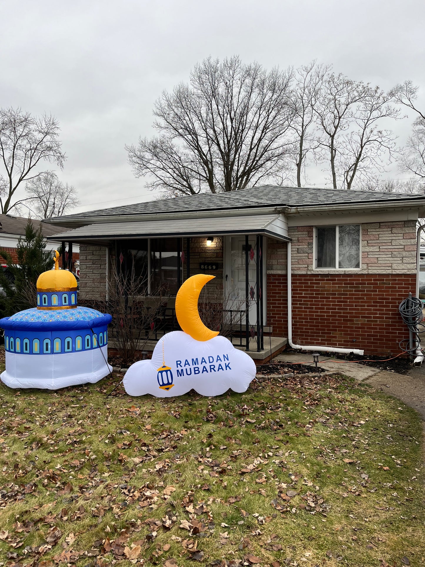 6FT Ramadan Inflatable - Al-Aqsa Mosque