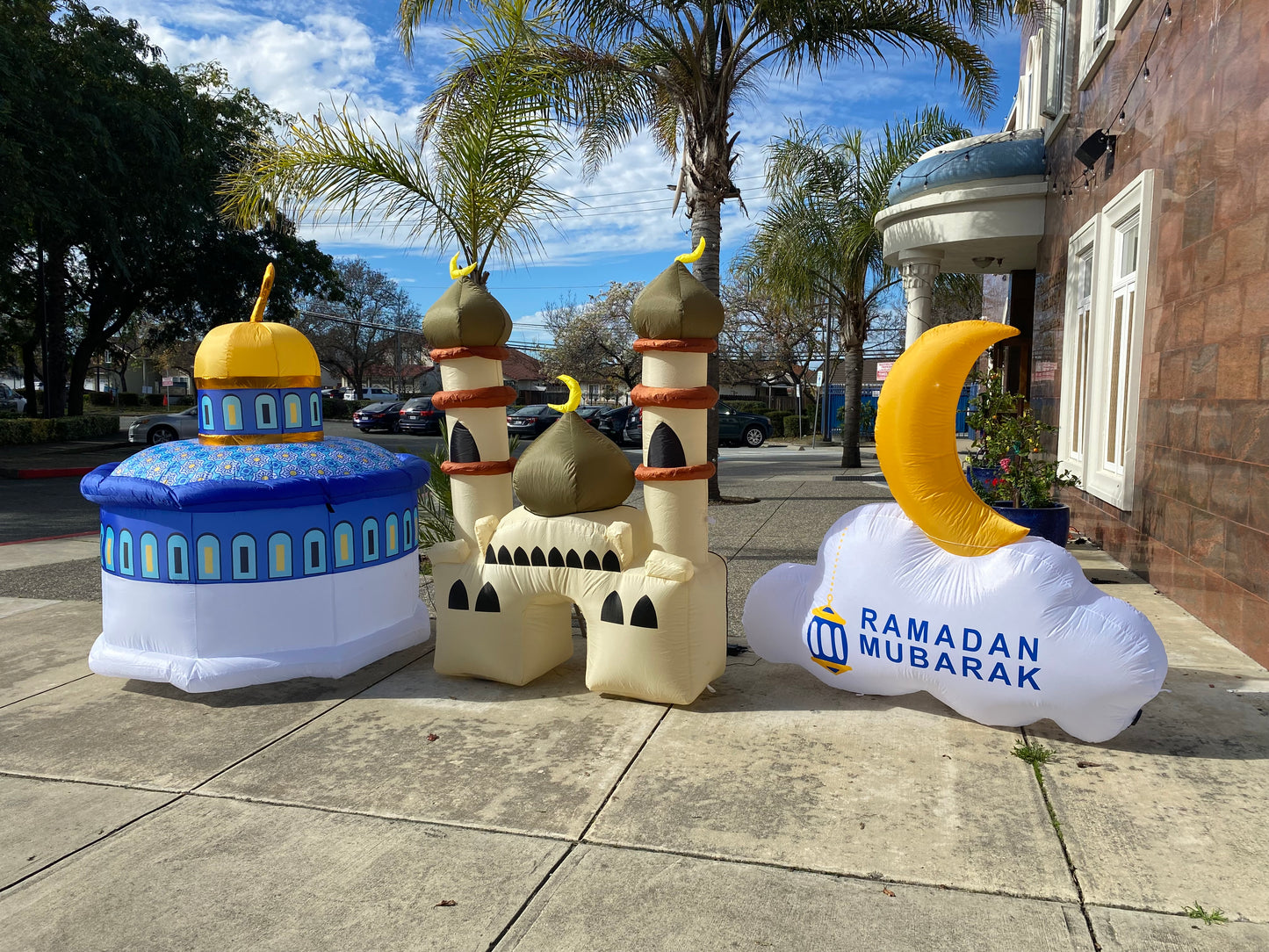 6FT Ramadan Inflatable - Al-Aqsa Mosque