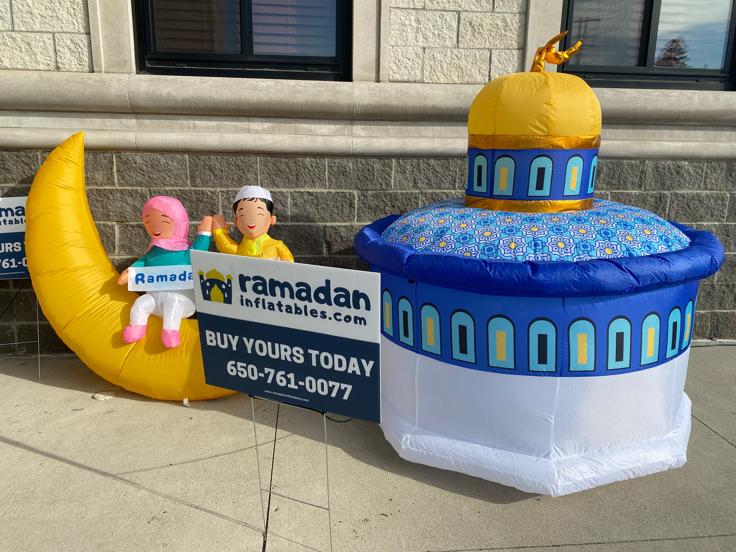 6FT Ramadan Inflatable - Al-Aqsa Mosque