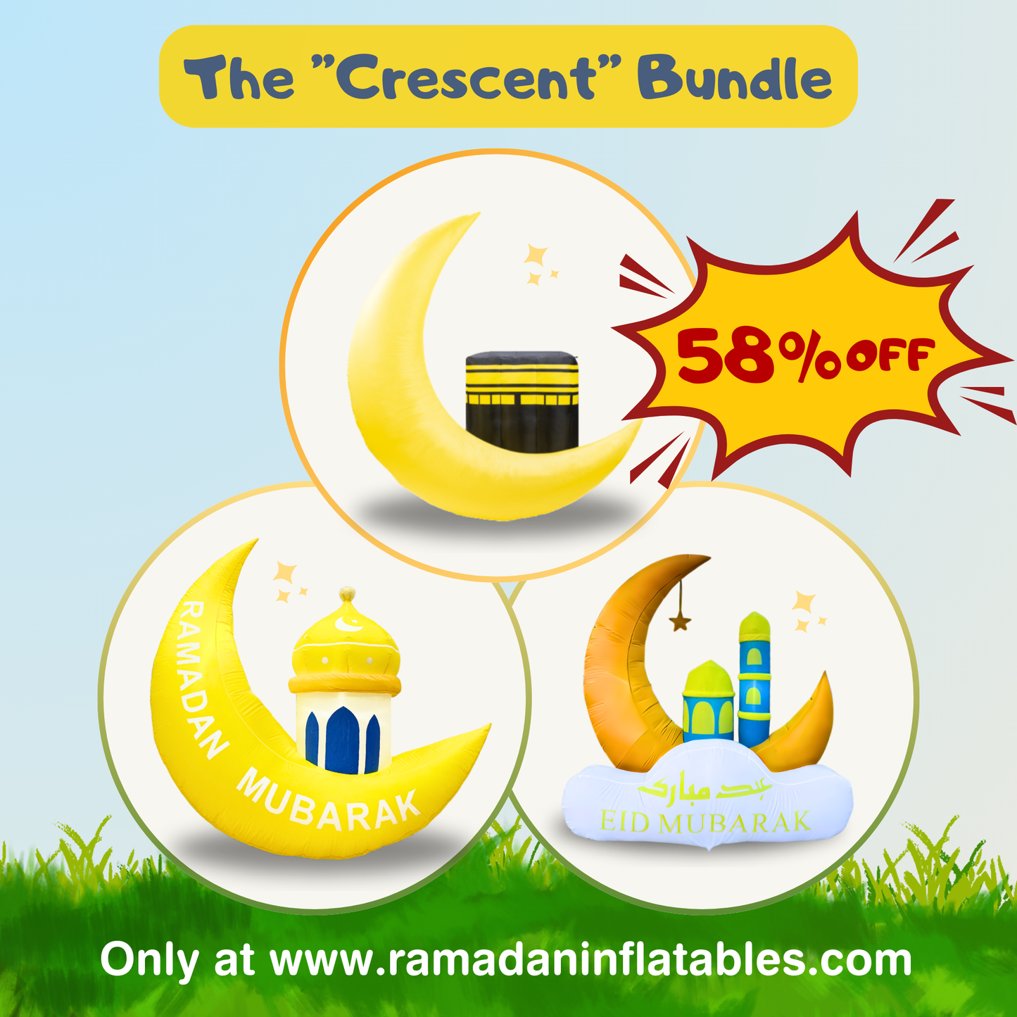 The "Crescent" Bundle (58% OFF!) 🌙