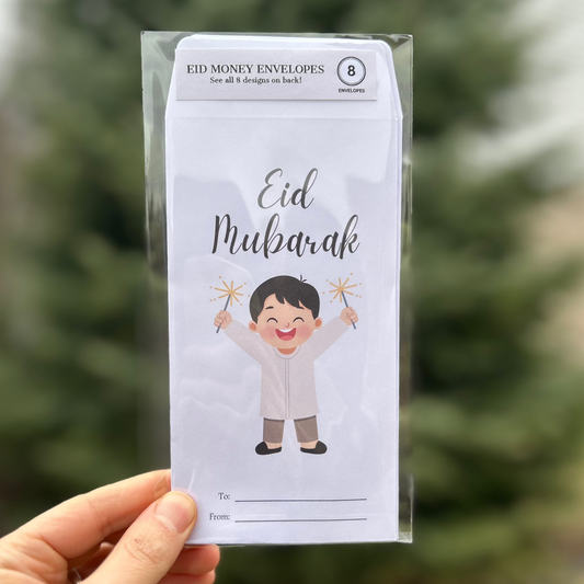 Eid Money Envelopes (8 PACK) - Happy Boy